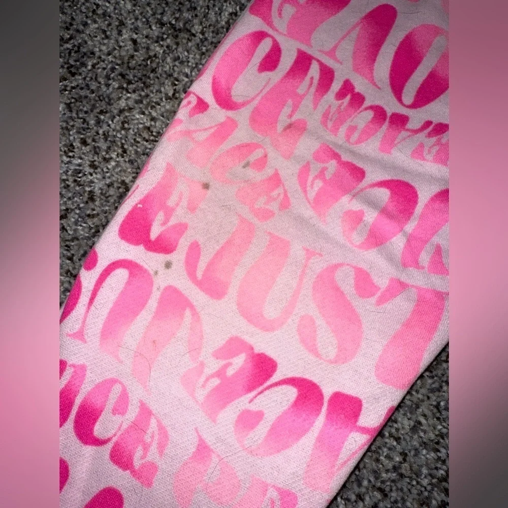 Justice pink sweat pants